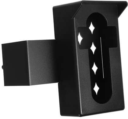 Hemobllo Doorbell Mount No Drill Theft Protection Holder Metal Bracket for Apartment Door Brim for Nest Camera Doorbell