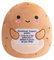 Xfrog Emotional Support Plush Positive Potato Plushie Kartoffel Positive Plüschtier Süßes Kuscheltier Kissen Kuscheltiere für Kinder Mädchen und Jungen 25cm