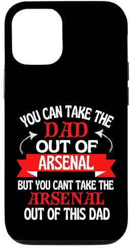 Made In Arsenal Funny Dad Slogan Born In Arsenal Case for iPhone 12/12 Pro