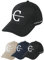 Covalliero - Baseball Cap für Herren & Damen – Basecap mit größenverstellbarer Schnalle & umsäumten Lüftungslöchern – Kappe in Schwarz – Unisex Einheitsgröße
