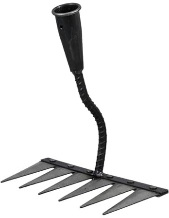 Toyvian 1stück Multifunktionaler Gartenrechen Für Unkrautbekämpfung Und Bodenauflockerung -bauweise Effektiven Rasenpflege Und Gartenarbeit