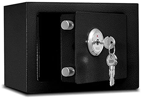 CLSDRZC Feuerfeste, wasserdichte Ablagefächer für//Schränke//Stahlkonstruktion, Sicherheit für Schmuck//Bargeld/Wertsachen/Kamera/Dokumente/23 17 17 cm (Farbe: