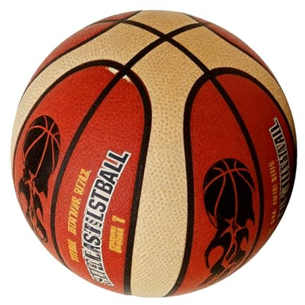 Silent Practice Basketball – Schaumstoff- | 24 cm große Kugel mit kontrollierter Sprungleistung, Polyurethan-Material mit Schallreduzierung, Indoor-Spielkategorie für Wohnungstraining