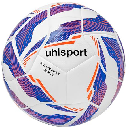 uhlsport 350 Lite Match Addglue Junioren Kinder-Fußball Spielball, für Kinder von 10 bis 12, Fussball Ball