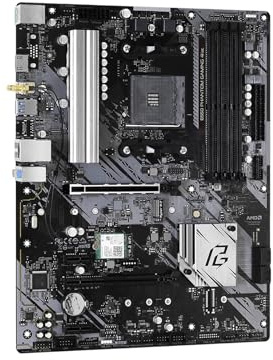Motherboard Fit For ASRock B550 PHANTOM GAMING 4/ac Motherboard B550 Socket AM4 Support Ryzen 5 5500 5700G 4600GE 3400G Cpu DDR4 128GB M.2 ATX