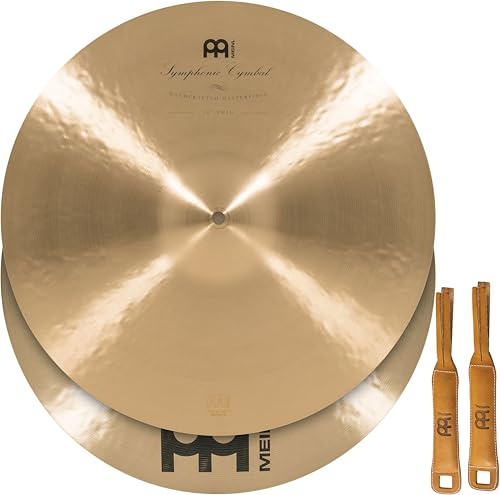 Meinl 18 inch B20 Bronze Thin Pair Symphonic Cymbals