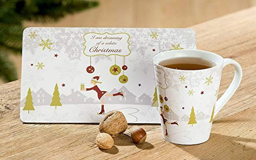 Gilde Porzellan Tasse 'I am dreaming of...'