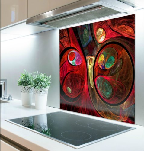 UrboArt Digital Print Glass Splashback Heat ResistantToughened 87366841 (60cm x 70cm)