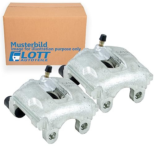 2x BREMSSATTEL BREMSSÄTTEL BREMSZANGEN VORNE LINKS + RECHTS BREMSSATTEL KIT KOMPLETTSET VORDERACHSE