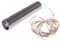 Rayher 69180000 LED-Mini-Lichterkette mit Draht, für den Innenbereich, flexibel, biegsam, batteriebetrieben, Länge 106,8 cm, 20 LED-Lämpchen, warmweißes Licht, ohne Batterie