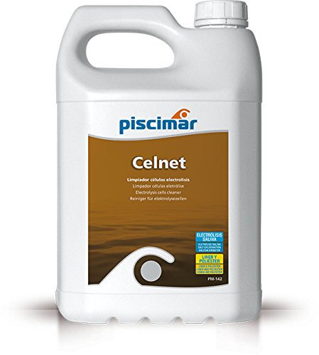 PM-142 Celnet: limpiador de células/placas de equipos de electrólisis salina. Botella 1 kg.