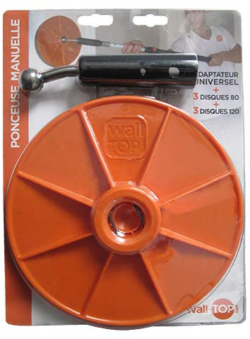 PONCEUSE RONDE + 30 DISQUES ABRASIFS