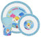 Baby Shark 3 Piece Kids Plates and Bowls Sets with Cup, Blue