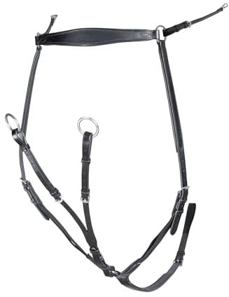 Shires Velociti Breastplate: Black: Cob