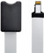 xiwai Micro-SD TF Speicherkarten-Set, Stecker auf SD-Buchse, Verlängerung, weich, flach, FPC-Kabelverlängerung, 25 cm