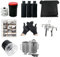 Kit de développement Photo argentique pour Chambre Noire Traitement de Film négatifs 135, 120 127 126, étuis à négatifs 4 Bandes de 3 négatifs 6x6cm Compact cuve de développement.