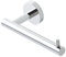 Sayayo Chrome Toilet Roll Holder Wall Mounted Toilet Paper Holder SUS304 Stainless Steel for Bathroom Kitchen, Loo Tissue Roll Holder Round Base Style, EGYT6130-C