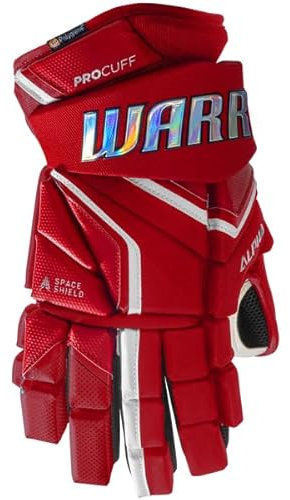 Warrior Alpha LX2 Pro Handschuhe Senior, Größe:15 Zoll, Farben:Rot
