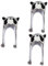 Toddmomy 3-Teilige Plüschmütze Kleider Lässige Strickkleidung Mädchen Kuscheltiere Davy Crockett-Mütze Gestrickte Wollmütze Plüschtier-Mütze Outdoor-Mütze Warme Mütze
