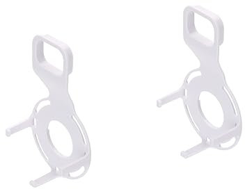 Gatuida 2pcs Speaker Stand Holder Wall Mount Stand Holder Charge for Dot Speaker Generation Wall Mount White