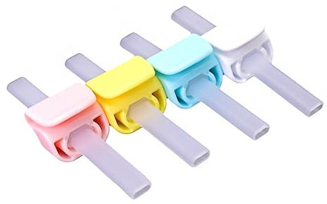 ibasenice 4pcs Straws Eyedropper Baby Feeding Straw Toddler Silicone Collapsible Drinking Straw Pipets Bowl Accessories Silicone Straw Baby Bowl Straw Wide Mouth Drink Porridge