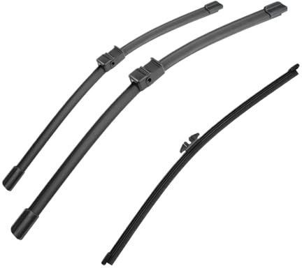 Scheibenwischer Für X3 Für F25 2010-2017 Vorne Hinten Wischer Klingen Windschutzscheibe Windschutz Fenster Cutter Zubehör 3PCS Ersatzwischblätter