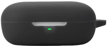 FTRONGRT Cover Compatibile con Motorola Moto Buds, Silicone Morbido, Antigraffio, Custodia protettiva per scatola per cuffie Bluetooth Compatibile con Motorola Moto Buds.Nero