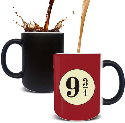 LUCYLANKER Tazza da Caffè Magica, Tazza Reattiva Termica, Regalo Personalizzato per Uomini Donne Famiglia Amici Colleghi Compleanno 350 ml (Colore 9)