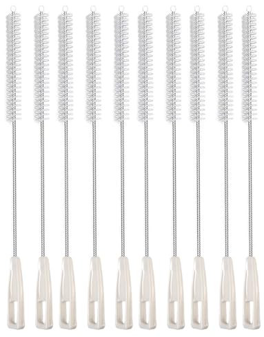 Straw Cleaner Brush Bottle Brush Cleaning Brush Straw Brushes for Cleaning Straws Set 10 Pack, 9.5Inch