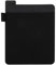 WUSJCOF Pochette Adhésive à Poches pour Ordinateur Portable, Compatible avec SSD Externe, Souris Slim, câble USB et Plus (Noir)