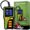 Tester della batteria 6V 12V 24V Automotive Charging Tester 100-2000 CCA Digital Battery Analyzer con schermo a colori da 2,36”, utilizzato per il generatore automobilistico del motociclo del camion