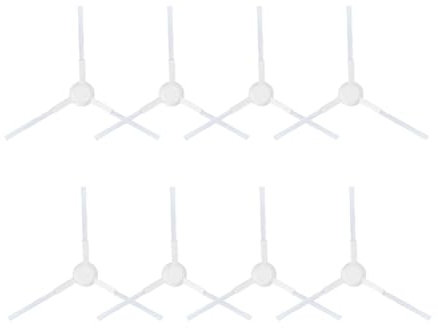 8 Piezas De Repuesto For Aspiradora Robot Xiaomi E10, E12 Y B112, Accesorios De Cepillo Lateral.