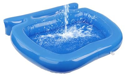 Bassin De Lavage De Pieds pour Piscine - Élimine Sable Et Saletés des Pieds,Bassin Léger Portable Extérieur Bain Nettoyage Échelle Hygiène Jardin