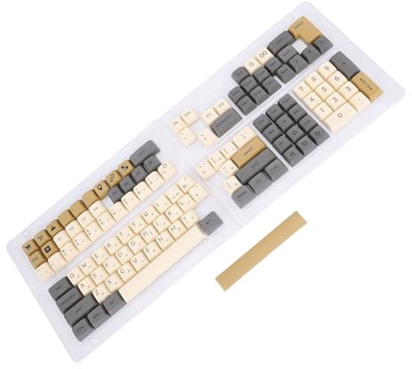 Dpofirs XDA Profile Keycaps, Easy Install PBT Keycaps for 65% 60% Keyboards