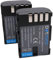 2 x Dot.Foto DMW-BLF19, DMW-BLF19E Premium 7.2v / 1860mAh Akku für Panasonic Lumix DMC-GH3, DMC-GH4 / DC-G9, DC-GH5, DC-GH5S DC-GH5M2