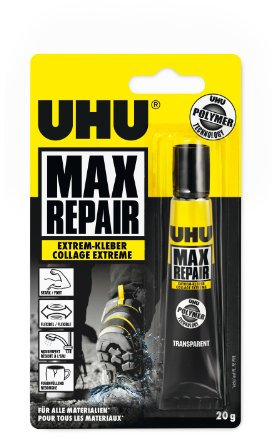 Uhu 45820 Max Repair – Extrem-Kleber, 20G Tubo
