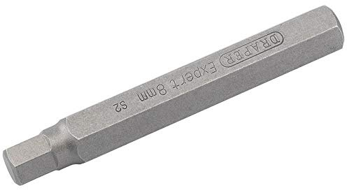 Draper 33336 Expert Hexagonal Insert Bit for Mechanic's Bit Sets, 8mm x 75mm, 10mm
