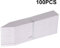 KINGLAKE 100pezzi 15CM etichette targhette per piante etichetta di plastica giardino esterna ，bianco