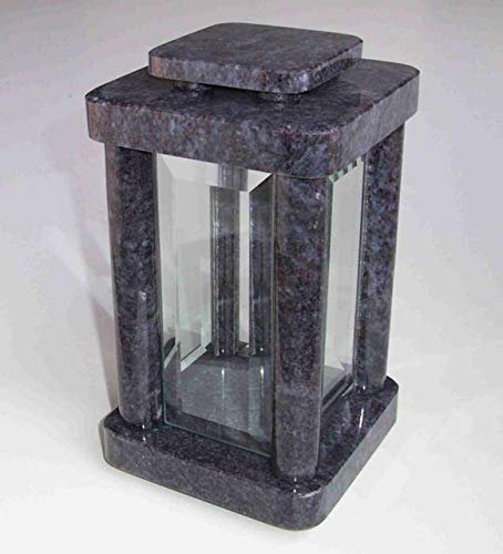 designgrab Modern Grablampe aus Granit Orion