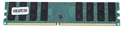 Tangxi Memoria DDR2, DDR2 RAM, 4GB Meomory 800MHz PC2-6400 240Pin, Memoria de Escritorio Placa Base Totalmente Compatible para computadora de Escritorio