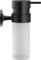 Duravit Seifenspender Starck T, Flüssigseifen-Spender, Pumpseifenspender nachfüllbar, Wandmontage, Fassungsvermögen 175 ml, Schwarz Matt