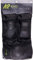 K2 Skates Unisex – Erwachsene Schonerset Exo Adult Pad Set — black - grey - green — S (Knee: A:34 - 38cm B:31 - 34cm / Elbow: A:22 - 25cm B:21 - 24cm / Wrist: A:19 - 21cm B:16 - 18cm) — 30E1230