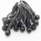 GQC Bungee Cord Balls, 25Pcs Tarpaulin Bungee Balls Bungee Straps 6 Inch Elastic Rope Ties tarpaulin ties Down Cord for Banner Tarpaulins Pavilions Tents Cargo Holding Wire and Hoses