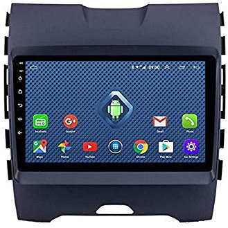 4G Lte All Netcom 9 Inch Android 8.1 Car DVD Player For Ford EDGE Ranger 2015-2018 Multimedia Entertainment Navigation System With Backup Camera Steering Wheel Control Mirror Link