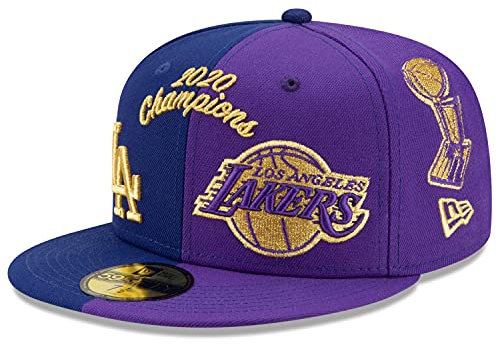 New Era 59Fifty Cap - Champs 2020 LA Lakers & Dodgers 7 1/2