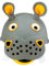 W WIDMANN MILANO Party Fashion - Tier Hut für Kinder, aus Filz, Maske, Tierkostüm, Kindergeburtstag, Karneval