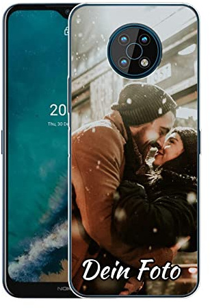 König Design Handyhülle mit Foto für Nokia G50 - Personalisierte Hülle, selber gestalten, mit Bild - Schutzhülle aus weichem TPU Silikon Gel Material