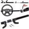 Universal Steering Wheel Lock 5 Digit Combination Steering Wheel Lock car Anti-Theft Steering Wheel Lock Steering Lock Password Steering Wheel Lock Keyless for Cars, Trucks, SUV, Golf Carts, Trailers