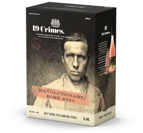 19 Crimes Revolutionary Rose 1.5L Bag in Box