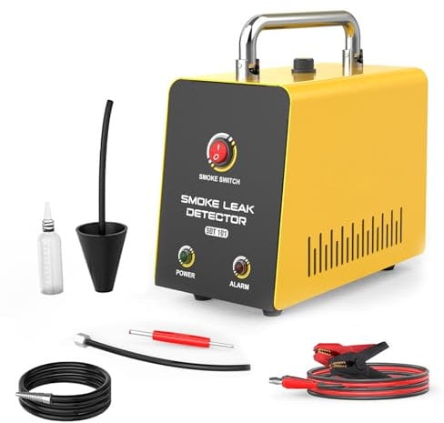 Détecteur de fuite de fumée Localisateur SDT101 Détecteurs de fuite de carburant EVAP Machine à fumée de voiture Testeur de fumée EVAP automobile Détecteur de fuite de fumée pour 12V Tous les véhicule